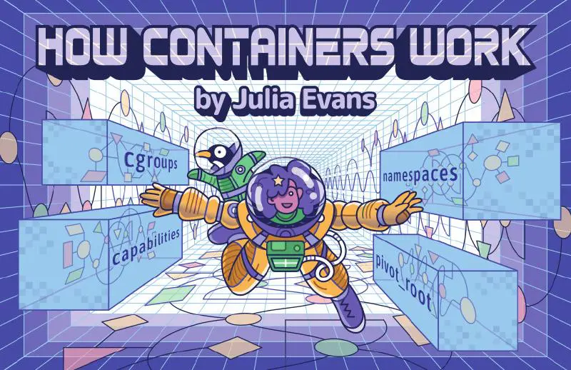 Wizardzines How Containers Work Album Art